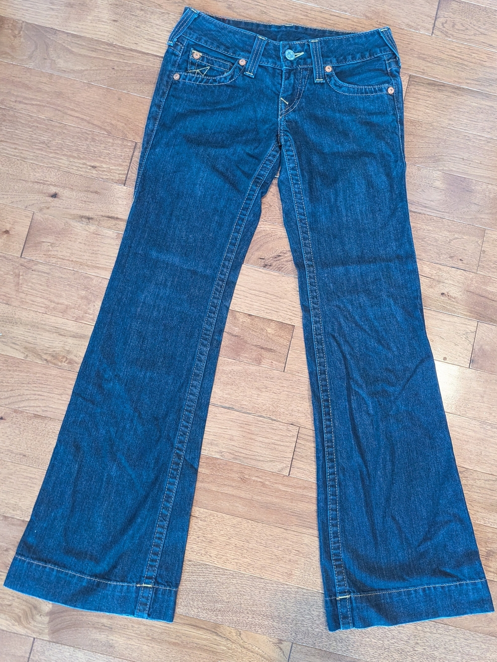 Levi's Women's Dark Blue Wide Leg Jeans